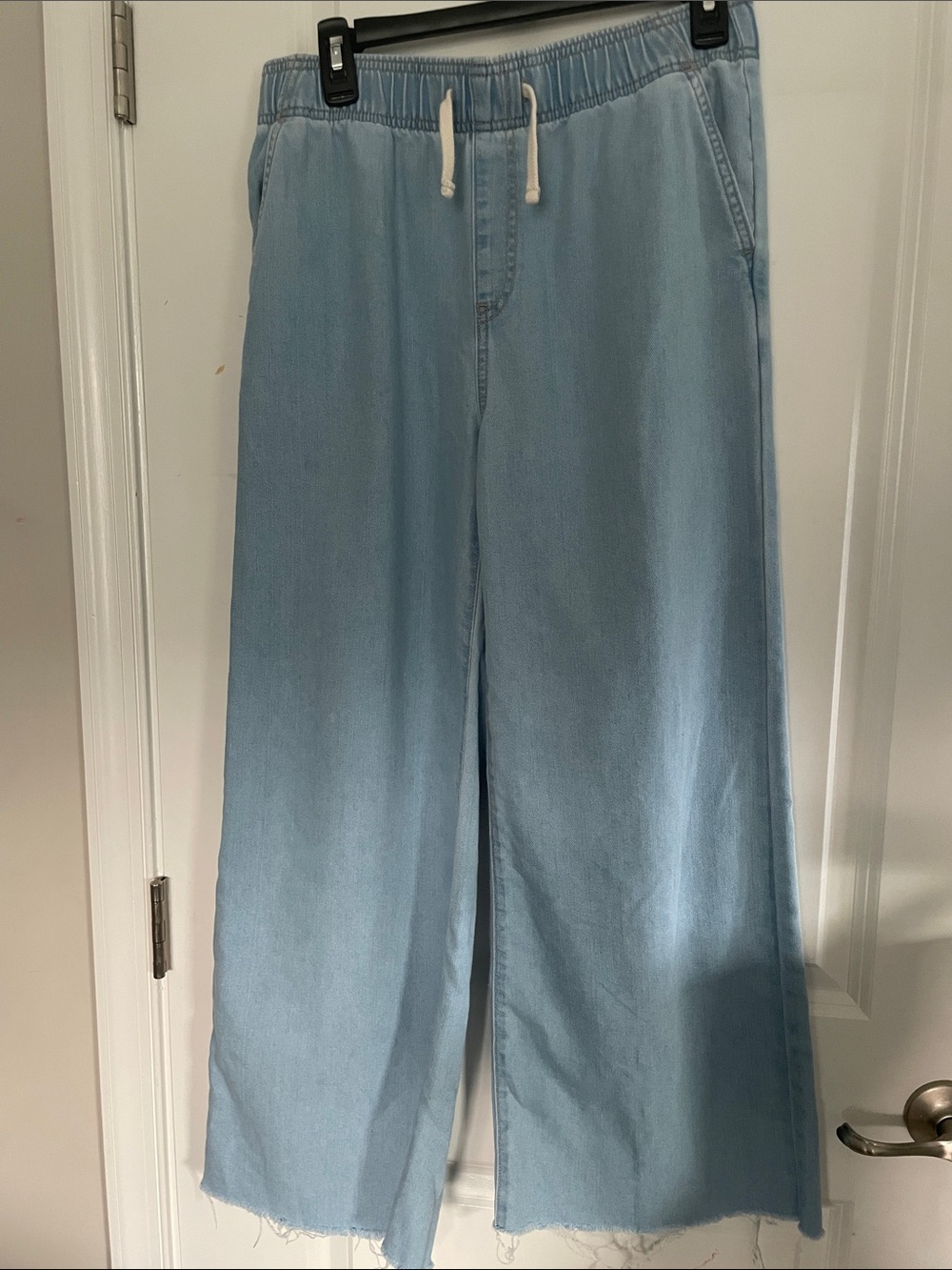 Old Navy girls xxl high rise wide leg jeans